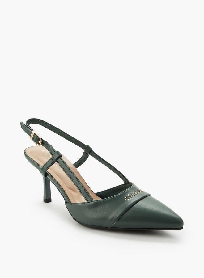 Celeste Women Stiletto Heel Pointed Toe Shoes - Image 3